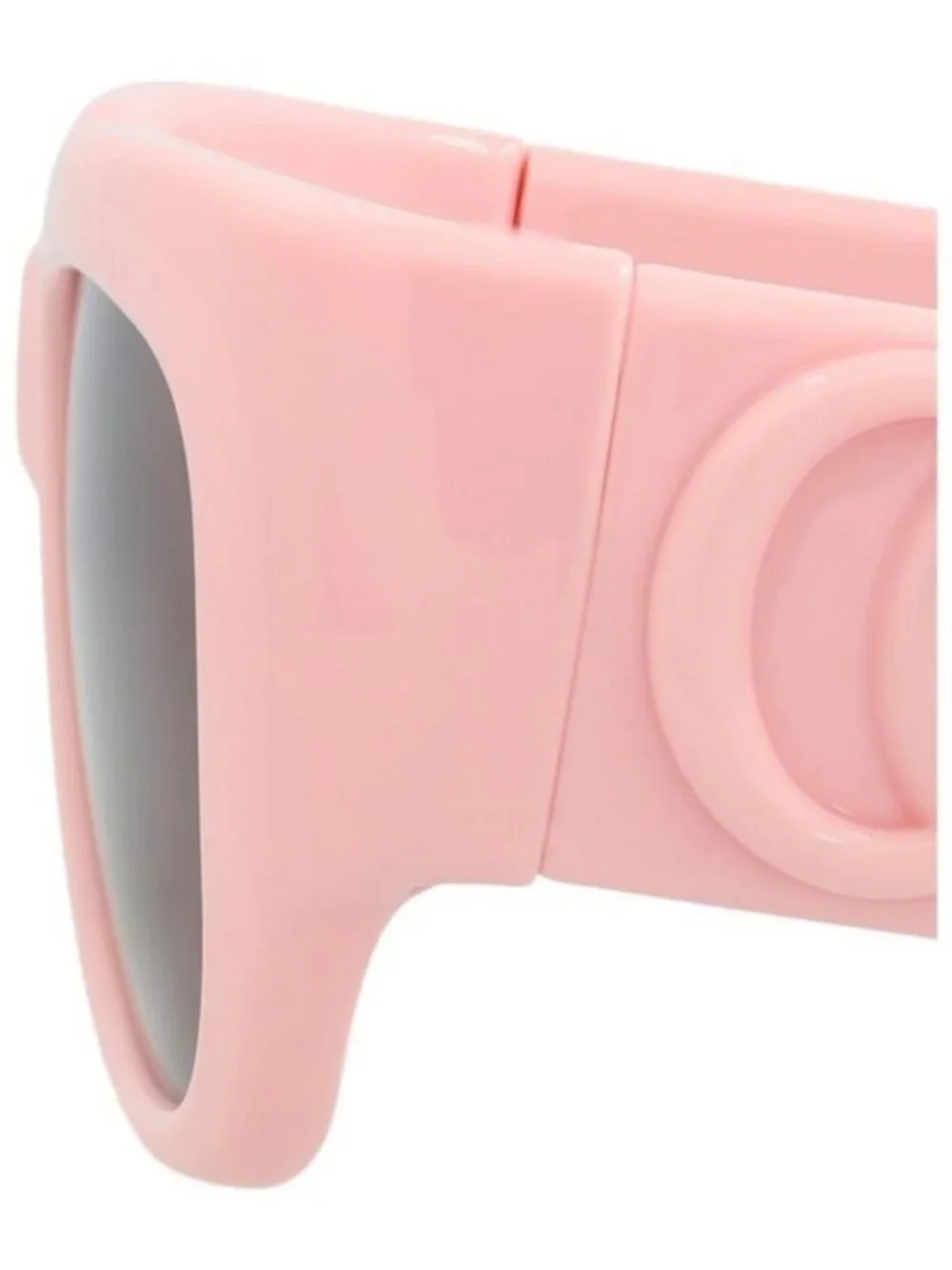 New Gucci Womens Square/Rectangle Pink Pink Grey Fashion Designer Sunglasses